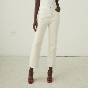 Rachel Comey Slim Legion Jeans White Size 2